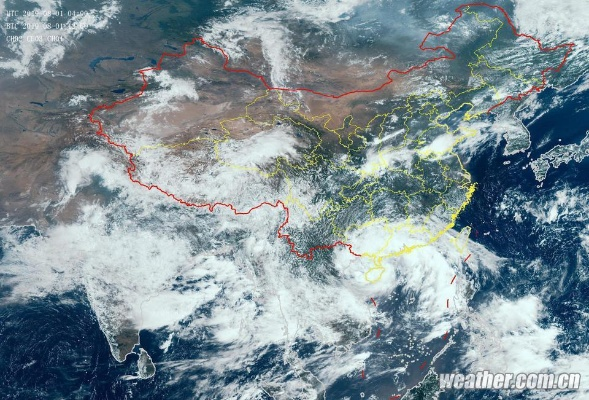 中国气象网官方网站（气象实时卫星云图）