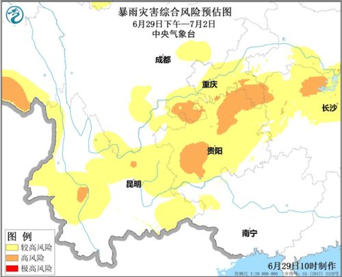 四川多地发布灾害性天气预警（四川气象灾害种类多,发生频率高,范围大）