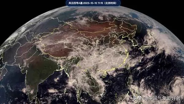 实时卫星云图天气预报（北斗卫星天气预报下载卫星云图）